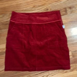 Red Sundance skirt